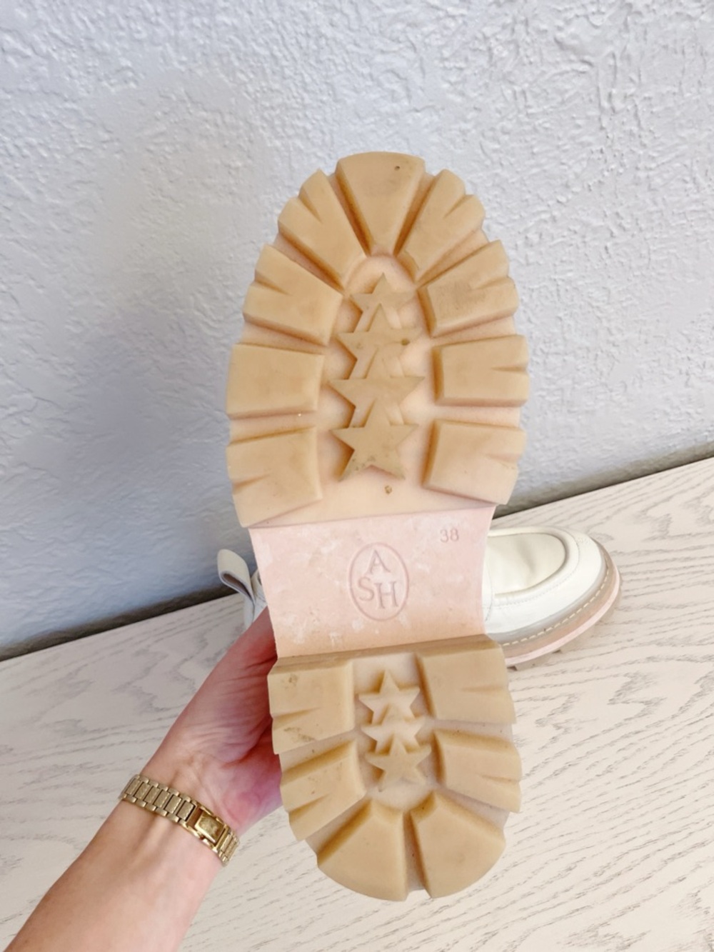 ASH Womens Genial Bis Women's Chunky Loafers size 7 - amazing condition - Picture 5 of 8